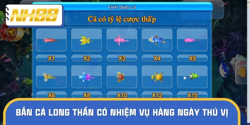 Trò chơi có nhiệm vụ hàng ngày thú vị