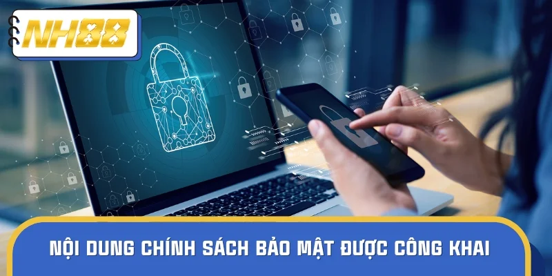 Nội dung được hệ thống công khai rõ ràng