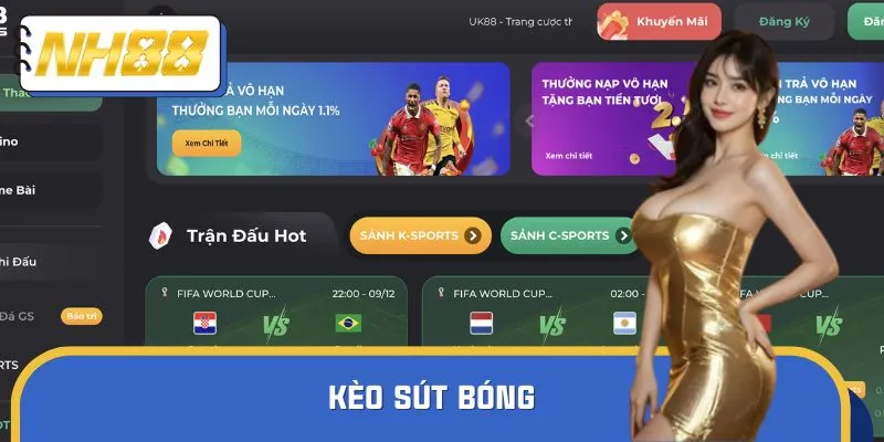 Kèo Sút Bóng Là Gì? Cách Bắt Kèo Chuẩn Tại NH88