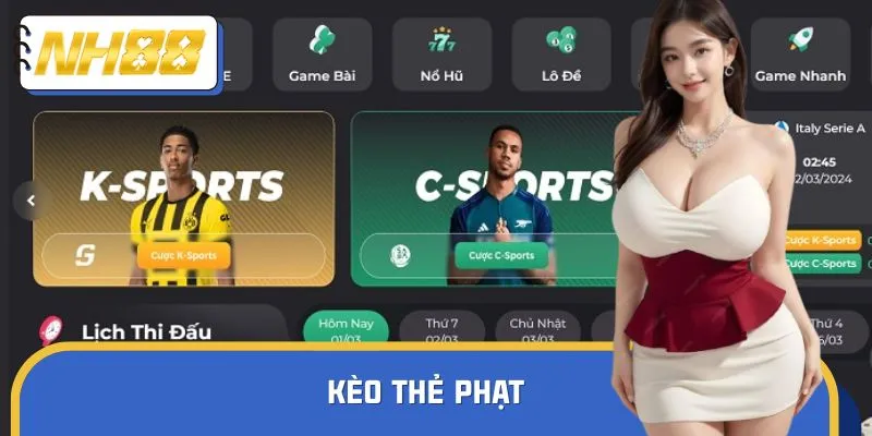 Kèo Thẻ Phạt - Tăng Cơ Hội Ăn Tiền Nhờ Bắt Cược Siêu Chuẩn