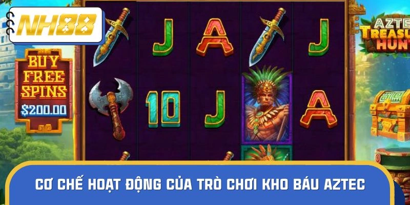 Cơ chế hoạt động của hình thức kho báu Aztec cụ thể