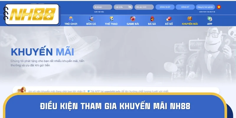 Tổng hợp điều kiện tham gia ưu đãi nhà cái