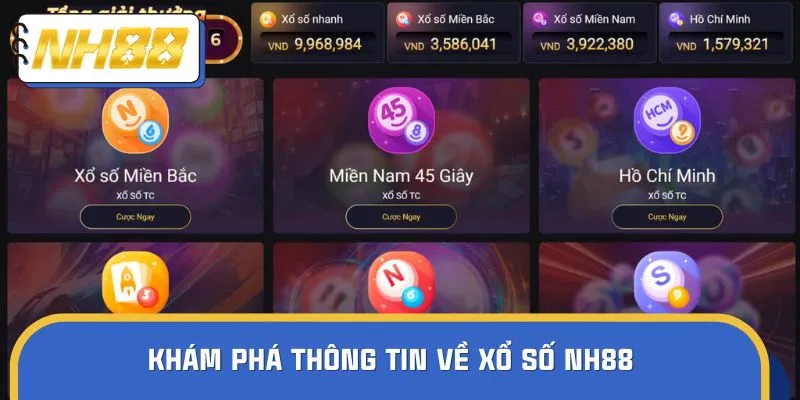 Khám phá thông tin về xổ số NH88